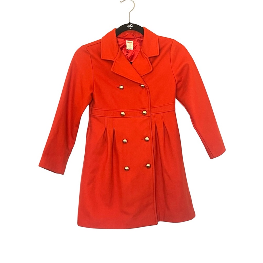 Gymboree Girls Orange Peacoat